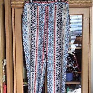 Zara multi colored pants